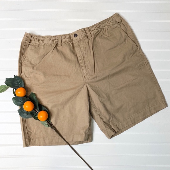 eddie bauer men's shorts with elastic waist